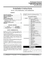 Preview for 1 page of Carrier CRECOMZR054B00 Installation Instructions Manual