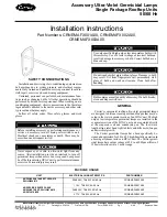 Preview for 1 page of Carrier CRNEMAFX001A00 Installation Instructions Manual