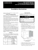 Preview for 1 page of Carrier CRTWOPOS010A00 Installation Instructions