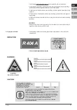 Предварительный просмотр 5 страницы Carrier CU-O Series Use & Maintenance Instructions