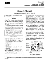 Carrier Debonair 33CS220-FS Owner'S Manual preview
