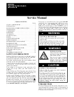 Preview for 1 page of Carrier DHMSHAQ09XA1 Service Manual