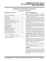 Preview for 1 page of Carrier DLS VRF Installation And Operating Instructions Manual