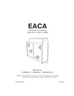 Предварительный просмотр 1 страницы Carrier EACA Installation And Operation Manual