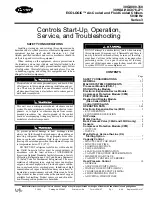 Preview for 1 page of Carrier Ecologic 30GX080 Series Controls, Start-Up, Operation, Service, And Troubleshooting