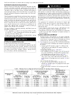 Preview for 8 page of Carrier F96CTN Installation, Start-Up, Operating, Service And Maintenance Instructions