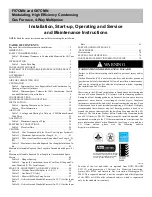 Preview for 1 page of Carrier F97CMN Installation, Start-Up, Operating And Service And Maintenance Instructions