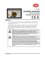 Carrier Fireye NXTSD507HD Installation And Operation Manual preview