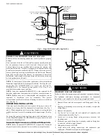 Предварительный просмотр 2 страницы Carrier FX4D 019 Installation Instructions Manual