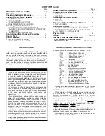 Preview for 4 page of Carrier HERMETIC CENTRIFUGAL LIQUID CHILLERS 19XR Start-Up, Operation And Maintenance Instructions Manual