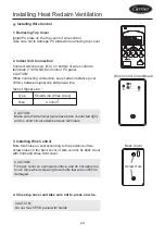 Preview for 29 page of Carrier HRV 40VH015-026A-7G-QEE Installation And Owner'S Manual