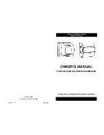 Предварительный просмотр 1 страницы Carrier HUMCCLFP Owner'S Manual