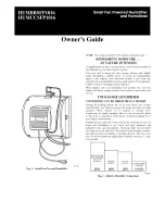 Carrier HUMCCSFP1016 Owner'S Manual preview