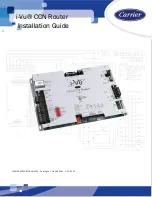 Предварительный просмотр 1 страницы Carrier i-Vu CCN Router Installation Manual