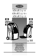 Carrier idealday 18 Instruction Manual preview