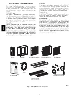 Preview for 2 page of Carrier INFINITY 1625 Installation And Operating Instructions Manual