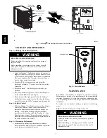 Preview for 6 page of Carrier INFINITY 1625 Installation And Operating Instructions Manual