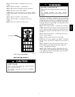 Preview for 7 page of Carrier INFINITY 1625 Installation And Operating Instructions Manual