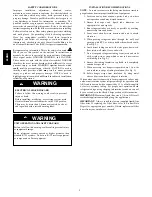 Preview for 2 page of Carrier INFINITY 24ANA Installation Instructions Manual