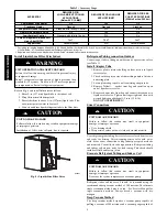 Preview for 4 page of Carrier Infinity 25HNB6 Installation Instructions Manual