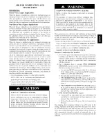 Preview for 9 page of Carrier Infinity 59TN6A Installation, Start-Up, Operating And Service And Maintenance Instructions