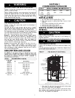 Preview for 2 page of Carrier KGBPN42011SP Installation Instructions Manual