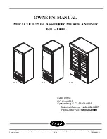 Preview for 1 page of Carrier Miracool 1300L Owner'S Manual