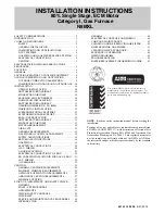 Preview for 1 page of Carrier N8MXL Installation Instructions Manual