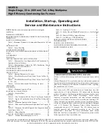 Carrier N92ESN Installation, Start-Up, Operating And Service And Maintenance Instructions preview