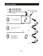 Предварительный просмотр 7 страницы Carrier NON-PROGRAMMABLE DIGITALTHERMOSTAT Owner'S Manual