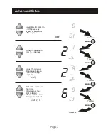 Предварительный просмотр 8 страницы Carrier NON-PROGRAMMABLE DIGITALTHERMOSTAT Owner'S Manual