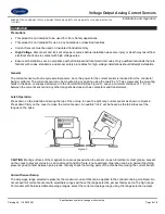 Preview for 3 page of Carrier NSA-A/SCTE2-50 Installation And Operation