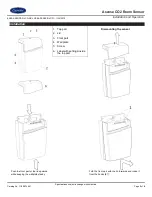 Предварительный просмотр 3 страницы Carrier NSA-ASENSE-R-LCD Installation And Operation Manual