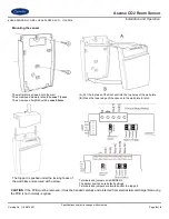 Предварительный просмотр 4 страницы Carrier NSA-ASENSE-R-LCD Installation And Operation Manual