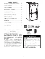 Preview for 2 page of Carrier OM9GFC-03 Owner'S Manual