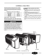 Предварительный просмотр 9 страницы Carrier P User Manual