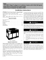 Preview for 1 page of Carrier PA4G Installation Instructions Manual