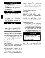 Preview for 2 page of Carrier Performance 50VR-A Installation Instructions Manual