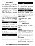 Preview for 2 page of Carrier Performance 50VR Owner'S Information Manual