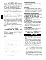 Preview for 4 page of Carrier Performance 59SP5A Installation, Start-Up, Operating And Service And Maintenance Instructions