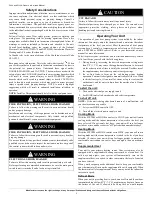 Preview for 2 page of Carrier PHJ4 Owner'S Information Manual