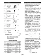 Preview for 5 page of Carrier PROGRAMMABLE DIGITAL THERMOSTAT 53DFS250-FS Owner'S Manual