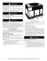 Preview for 3 page of Carrier PY4G Owner'S Information Manual