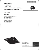 Preview for 1 page of Carrier RAV-SP180UT-UL Installation Manual