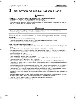 Preview for 6 page of Carrier RAV-SP180UT-UL Installation Manual