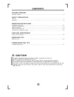 Preview for 2 page of Carrier ROOM AIR CONDITIONER User Manual