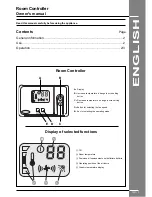 Preview for 2 page of Carrier Room Controller Owner'S Manual