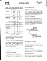 Предварительный просмотр 14 страницы Carrier ROOMTOP 50AH024 Installation, Start-Up And Service Instructions Manual