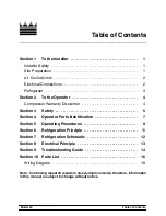 Preview for 3 page of Carrier Saline 20 Operating Instructions Manual