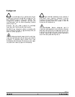 Preview for 7 page of Carrier Saline 20 Operating Instructions Manual